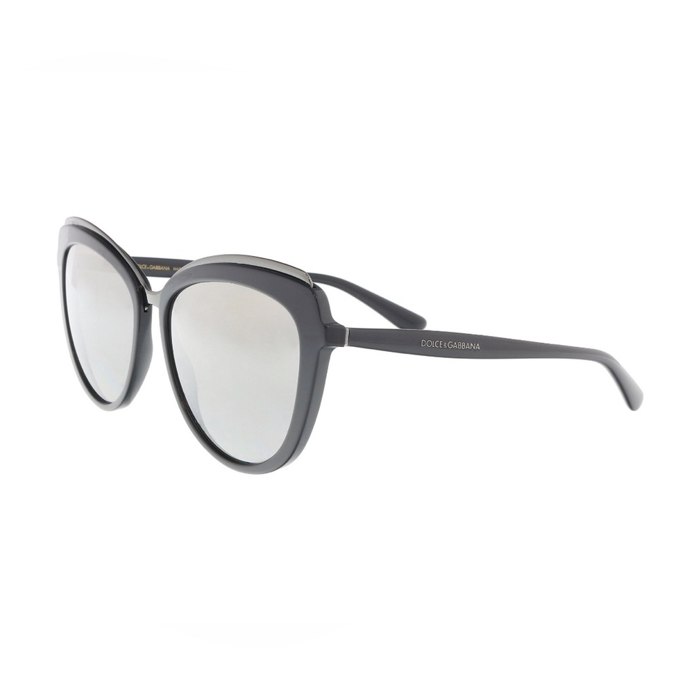 Dolce & Gabbana DG4304 30906V Gray Cat Eye Sunglasses NWOT